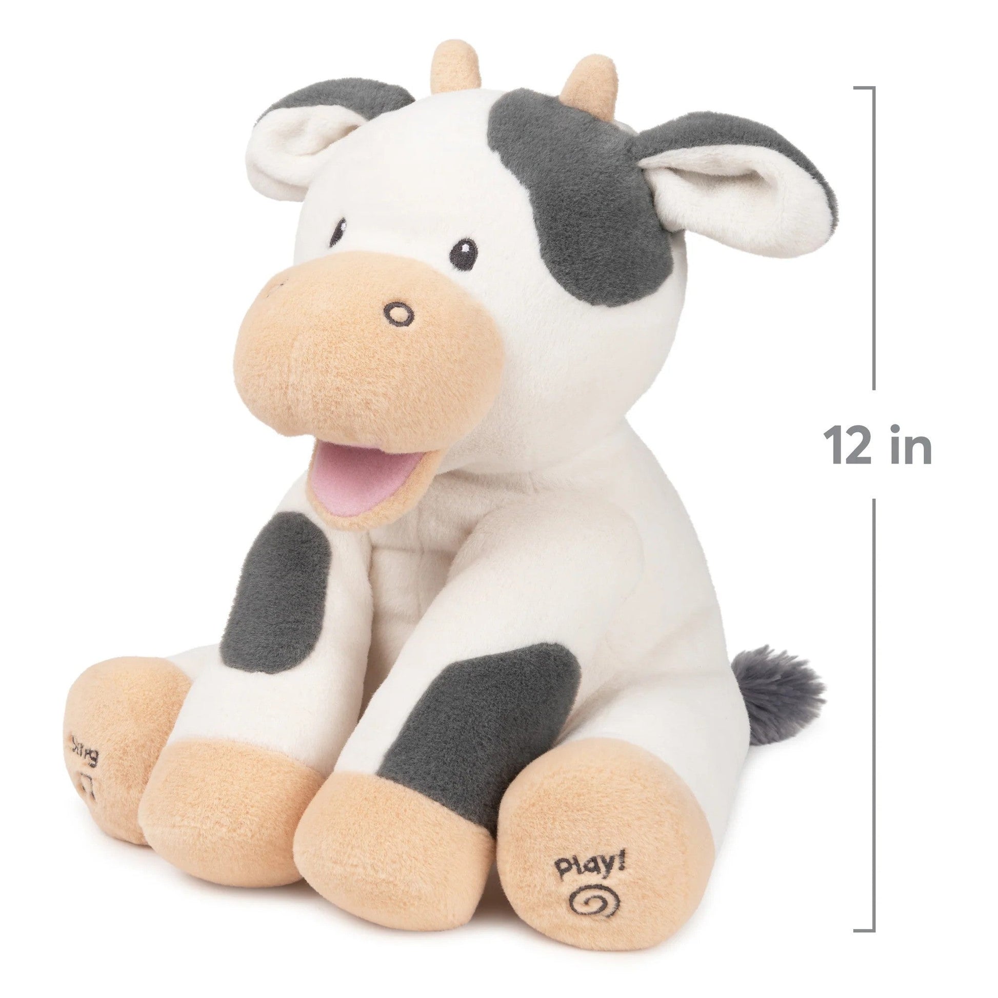 Gund Animated Buttermilk the Cow, 12 in