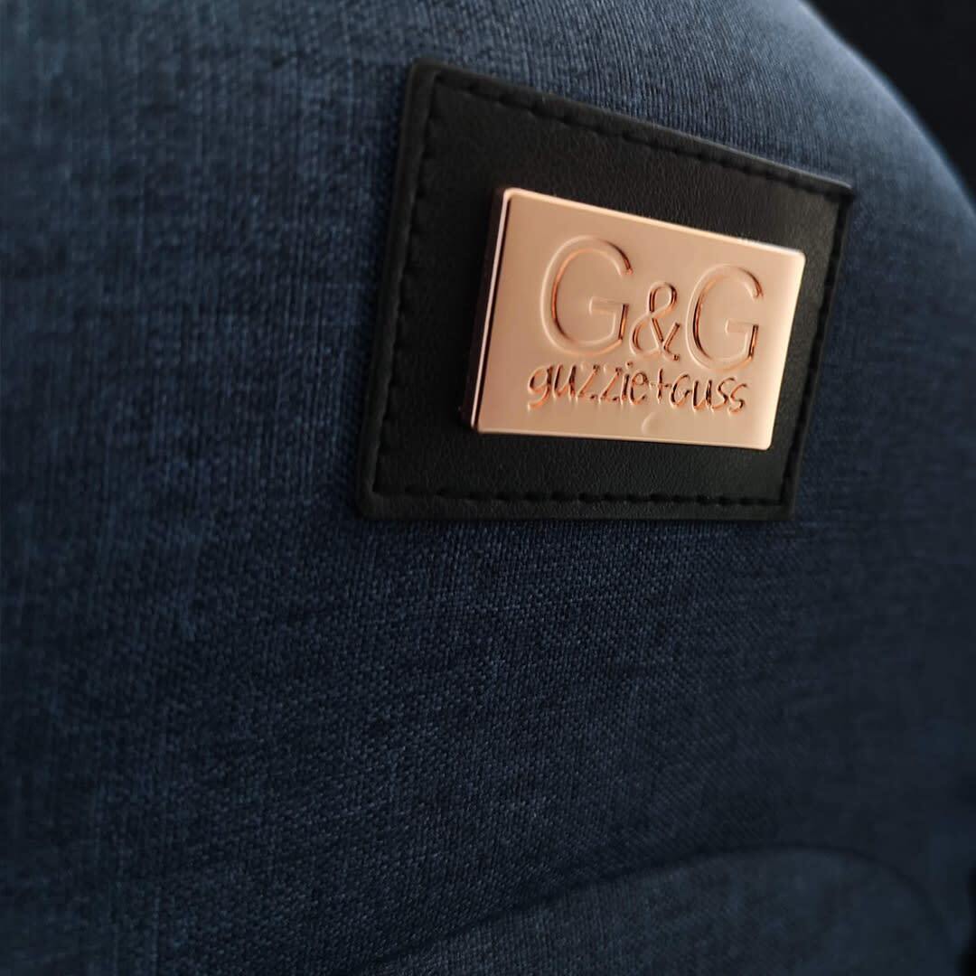 Guzzie+Guss: The Perch Hook On High Chair Copper Blue