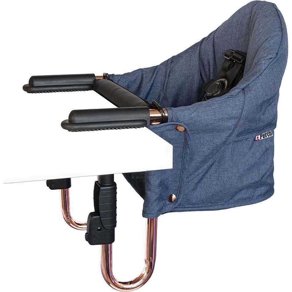 Guzzie+Guss: The Perch Hook On High Chair Copper Blue