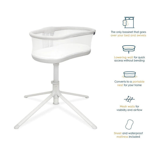 HALOHalo Bassinest Swivel Sleeper 3.0 GreyBabysupermarket