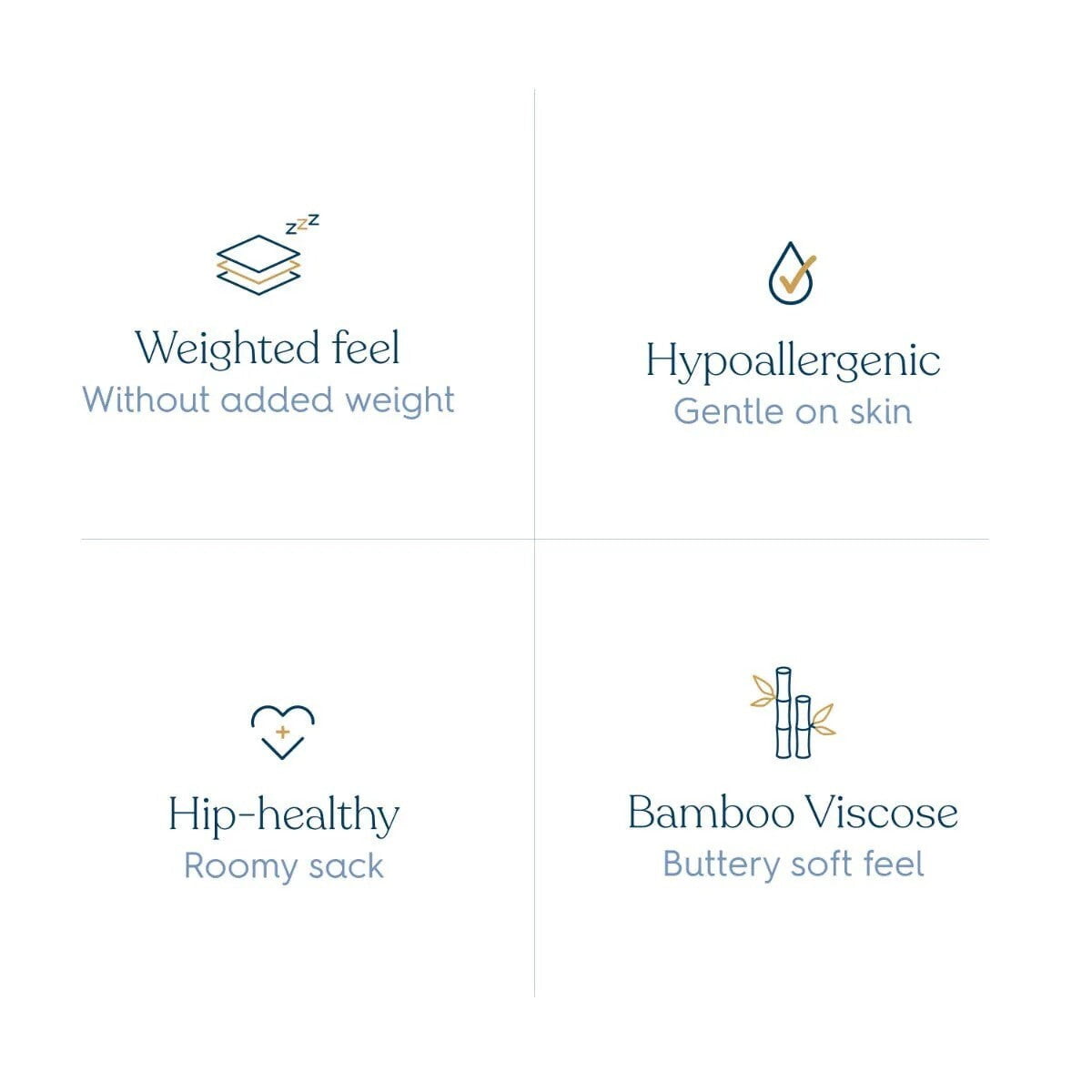 HALOHalo SuperSoft Bamboo Sleepsack Wearable Blanket TOG 1.5 Calm SageBabysupermarket