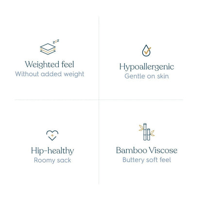 HALOHalo SuperSoft Bamboo Sleepsack Wearable Blanket TOG 1.5 Calm SageBabysupermarket