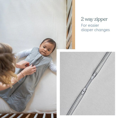 HALOHalo SuperSoft Bamboo Sleepsack Wearable Blanket TOG 1.5 Calm SageBabysupermarket