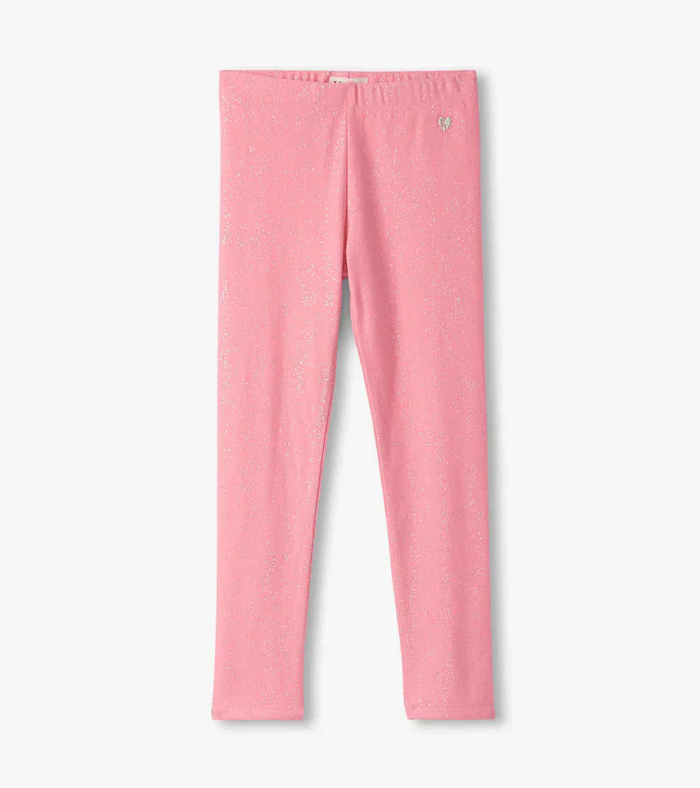 Hatley Girls Pants/Jean Flamingo Pink / 5 Hatley Girls Flamingo Pink Cozy Leggings