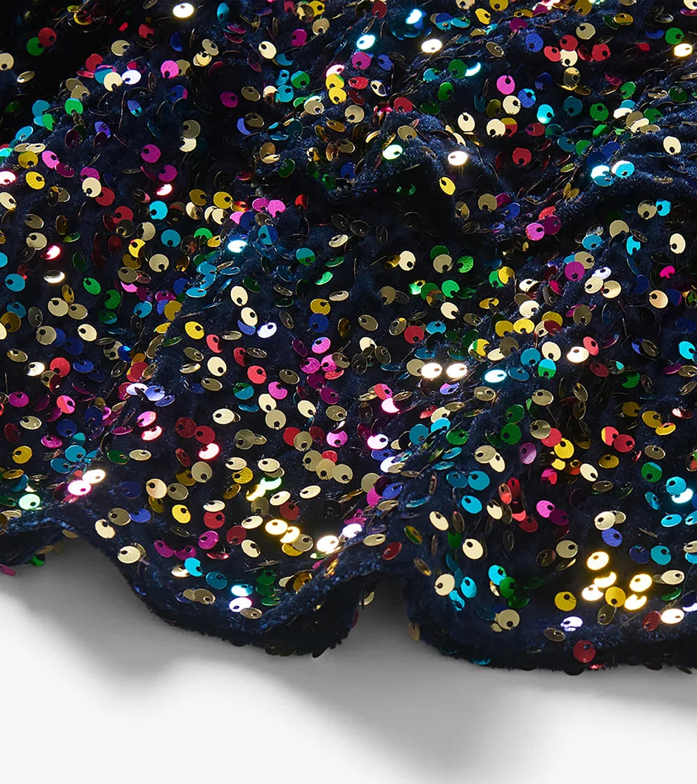 Hatley Girls Shirts Hatley Girls Rainbow Coins Sequins Flounce Skirt