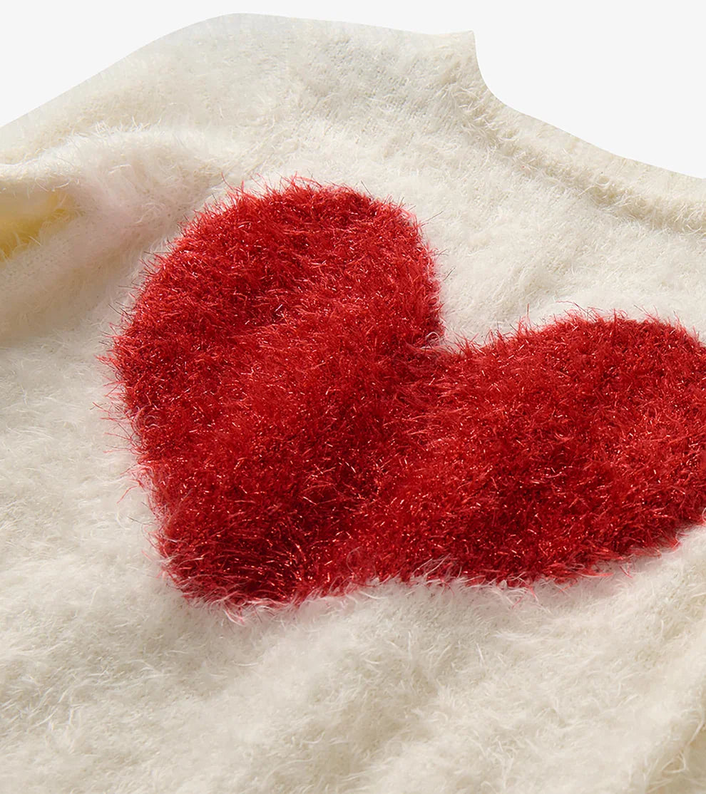 Hatley Girls Skirts Hatley Girls Red Heart Everywhere Sweater