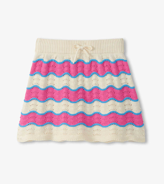 HatleyHatley Girls Strawberry Moon Stripes Crochet SkirtBabysupermarket