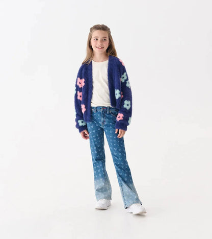 Hatley Hatley Hearts Flared Leg Denim Jean