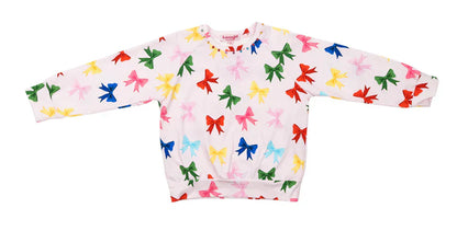 Haven Girl General Blush Pink / 5 Haven Girl Blush Pink Bow Sweatshirt