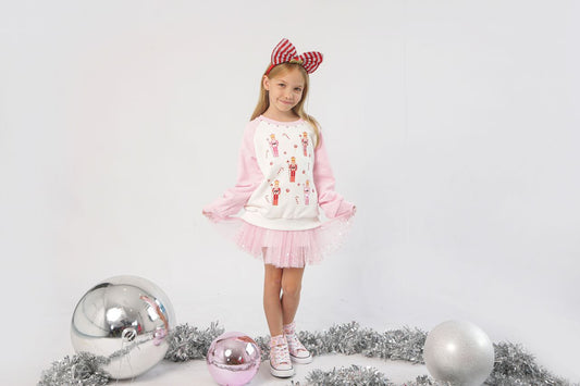 Haven Girl General Pink / 2 Toddler Haven Girl Elastic Glitz Skirt - Pink