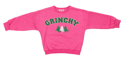 Haven Girl General Barbie Pink / 5 Haven Girl Grinchy Sweatshirt