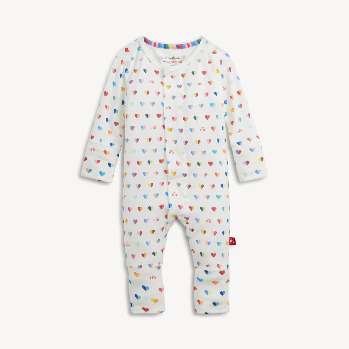 Magnetic Me Branded Heart Modal Magnetic Convertible Coverall