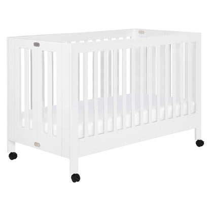 Babyletto Maki Portable Folding Crib with Toddler Bed Conversion Kit