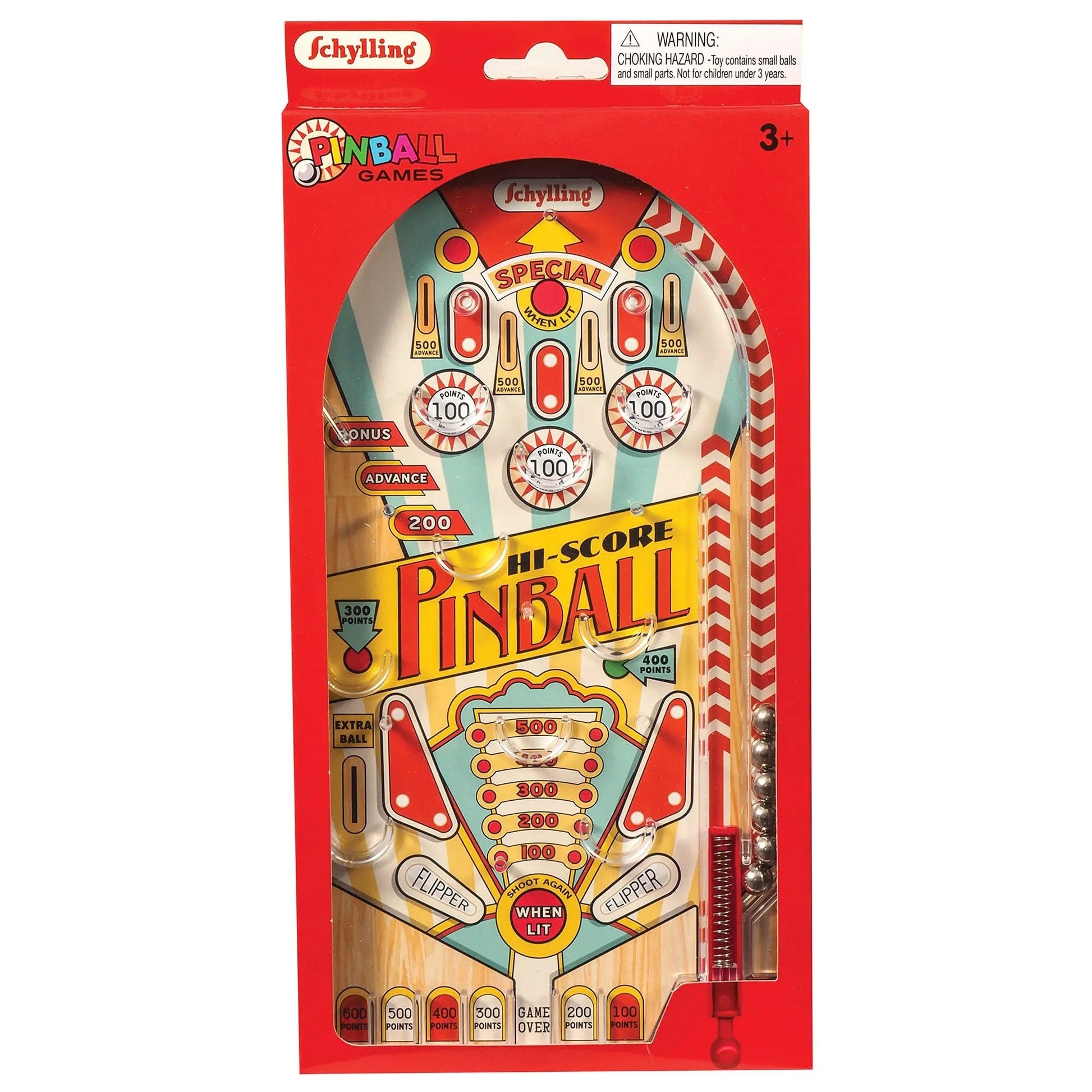 Schylling Toys / Games Hi-Score Pinball