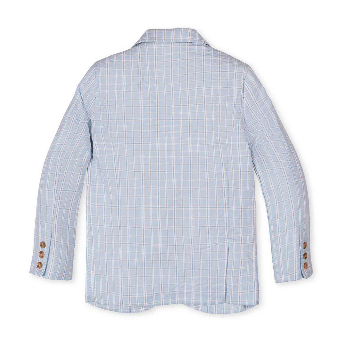 Hope & HenryHope & Henry Boys Seersucker Suit Jacket - Blue Chateau CheckBabysupermarket
