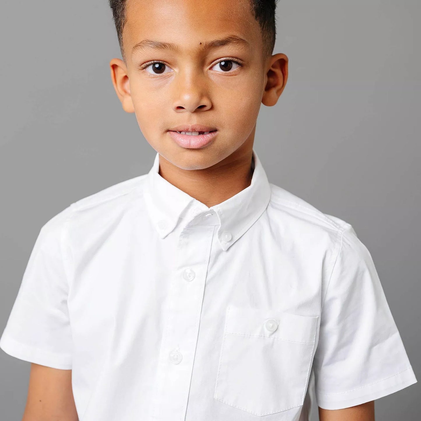 Hope & HenryHope & Henry Boys Short Sleeve Poplin ShirtBabysupermarket