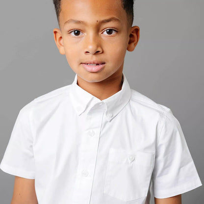 Hope & HenryHope & Henry Boys Short Sleeve Poplin ShirtBabysupermarket