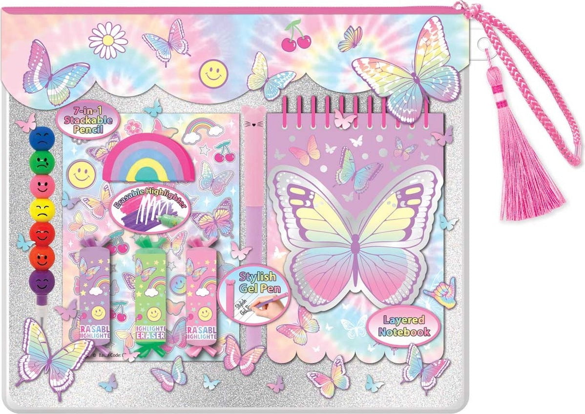 Hot Focus Tween / Makeup / Self Care Hot Focus Erasable Color Magic - Tie Dye Butterfly