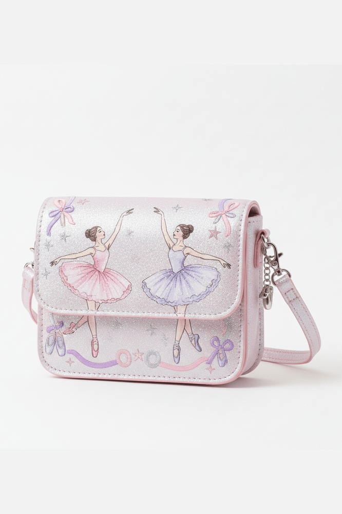 Hot Focus Tween / Makeup / Self Care Hot Focus Tiny Mini Crossbody - Ballerina Beauties