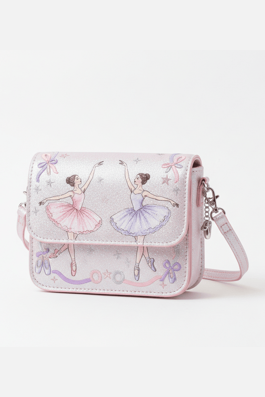 Hot Focus Tween / Makeup / Self Care Hot Focus Tiny Mini Crossbody - Ballerina Beauties