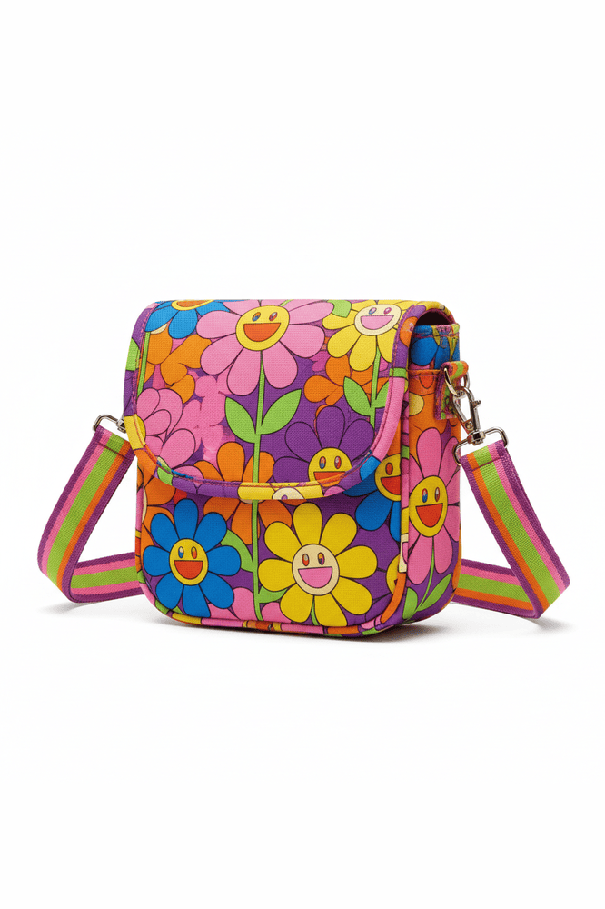Hot FocusHot Focus Tiny Mini Crossbody - Groovy FlowerBabysupermarket