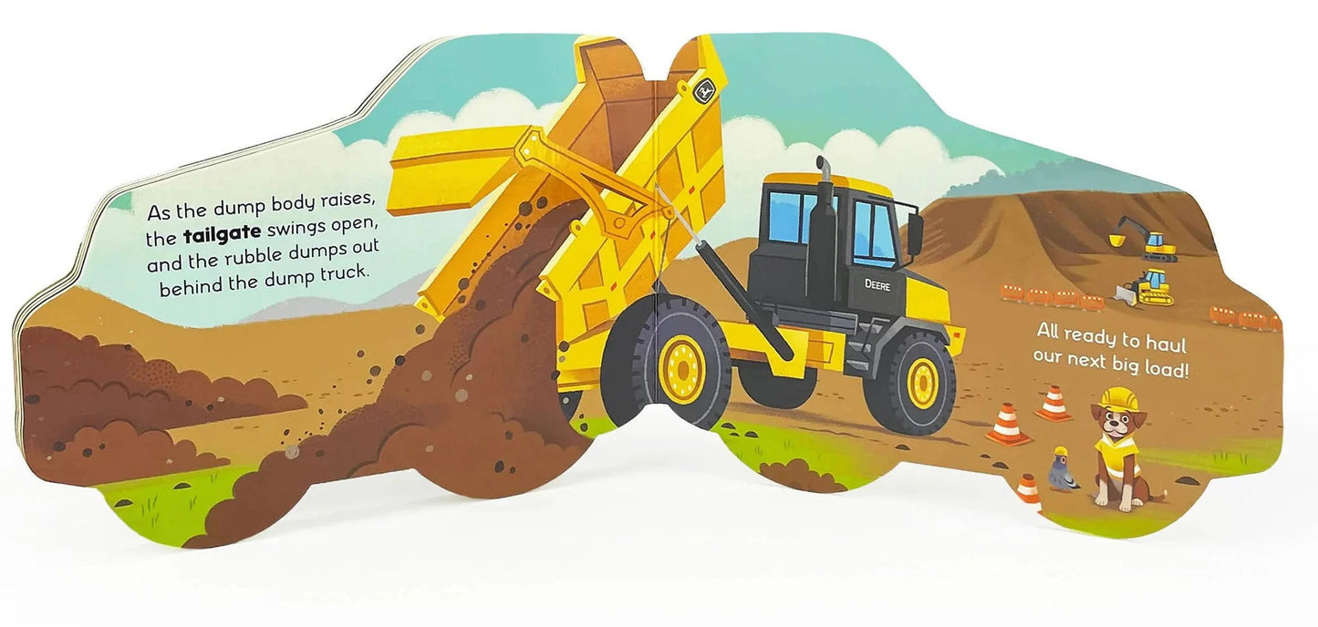 House Of MarblesHow Dump Trucks Work Shaped Board BookBabysupermarket