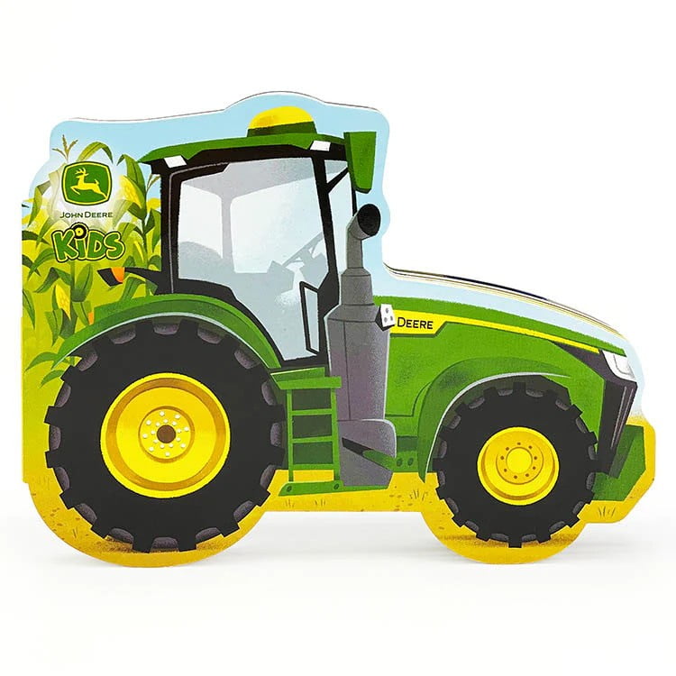 House Of MarblesHow Tractors Work Shaped Board BookBabysupermarket