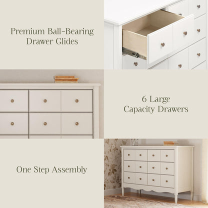 NamesakeNamesake Liberty 6-Drawer DresserBabysupermarket