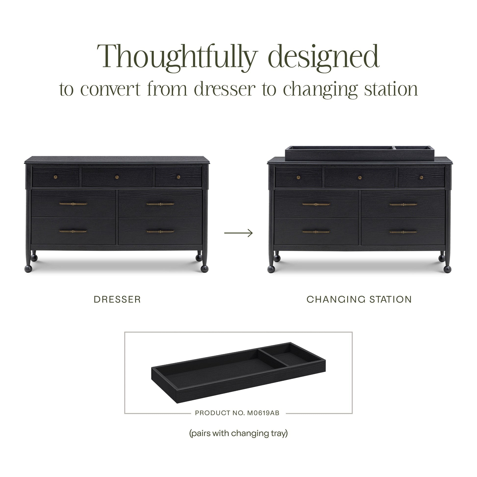 Namesake Alouette 7-Drawer Wide Dresser 56”