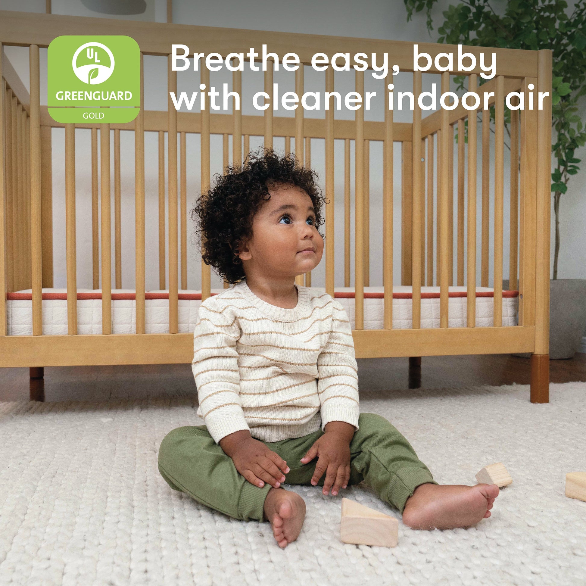 Babyletto x Avocado Dual-Stage, Organic & Non-Toxic Crib Mattress