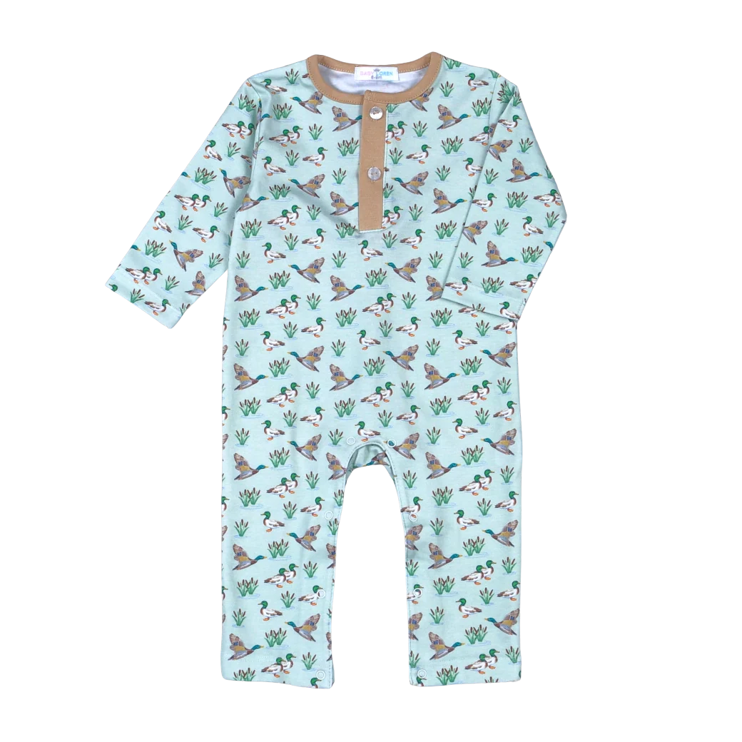 Baby Loren Boys Mallard Ducks Romper