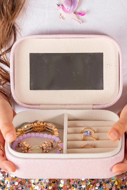 Great Pretenders Pretty Precious Unicorn Jewelry Box in Iridescent