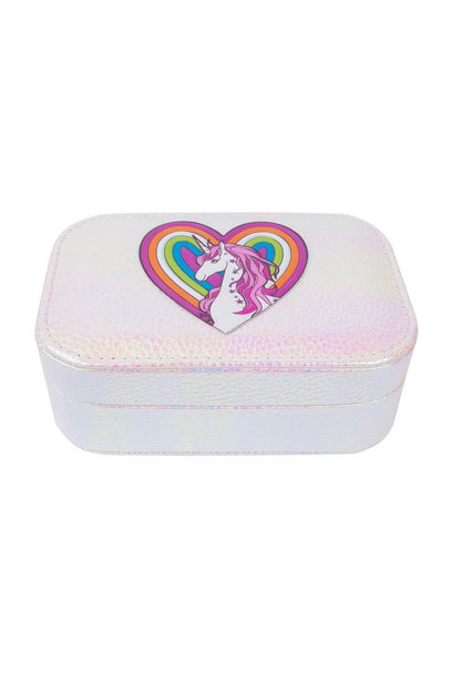 Great Pretenders Pretty Precious Unicorn Jewelry Box in Iridescent