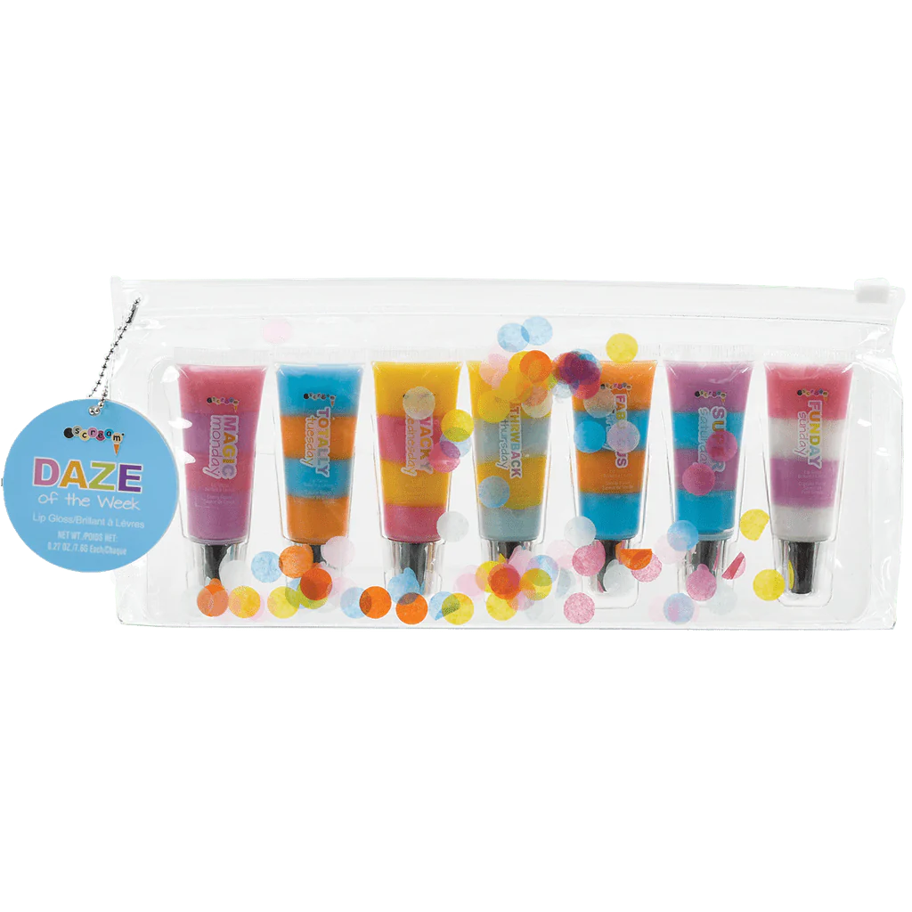 Iscream Days of the Week Lip Gloss Set