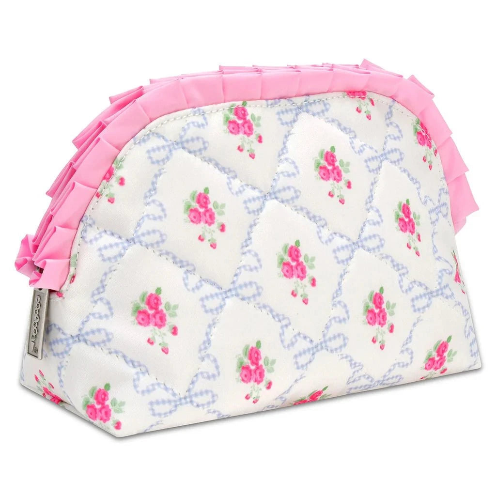 Iscream Iscream Ditsy Floral Oval Cosmetic Bag
