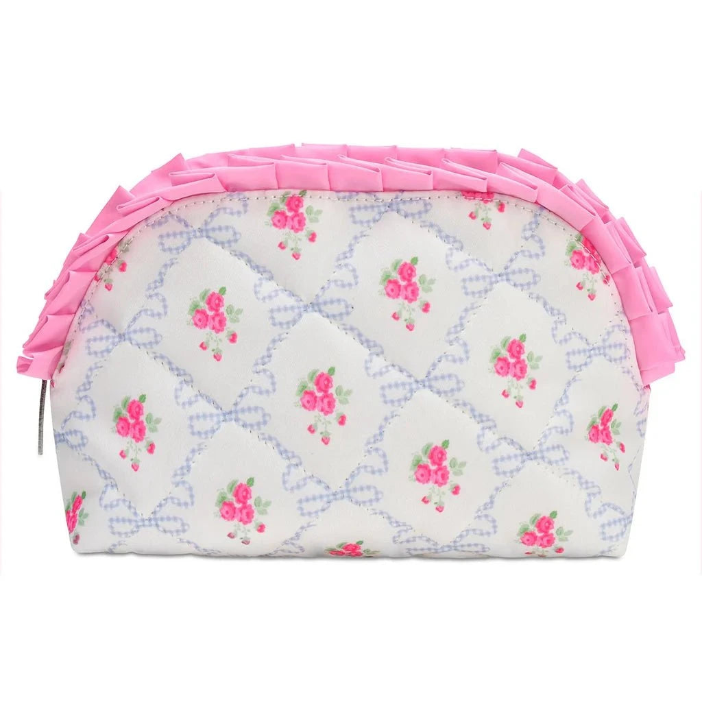 Iscream Iscream Ditsy Floral Oval Cosmetic Bag