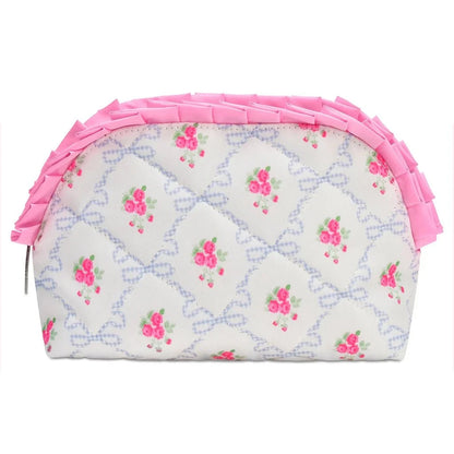 Iscream Iscream Ditsy Floral Oval Cosmetic Bag