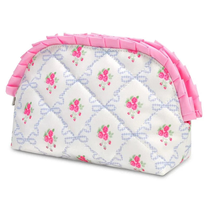 Iscream Iscream Ditsy Floral Oval Cosmetic Bag
