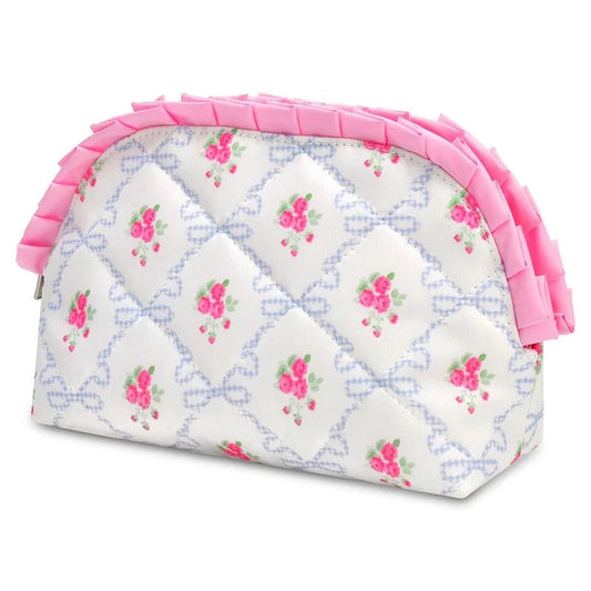 Iscream Iscream Ditsy Floral Oval Cosmetic Bag