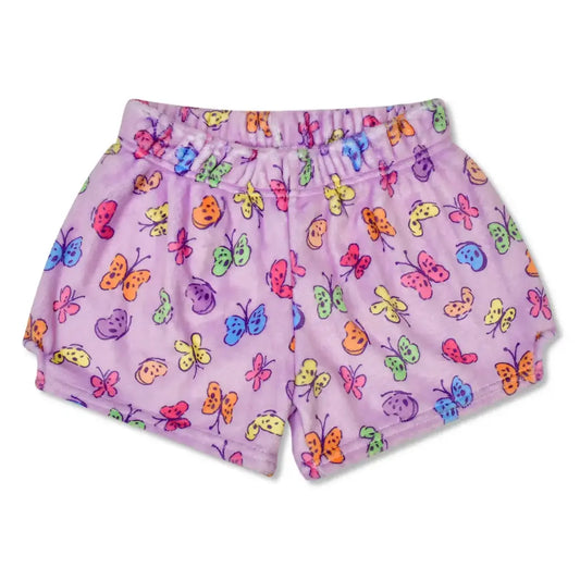 IscreamIscream Girls Bright Butterflies Plush ShortsBabysupermarket