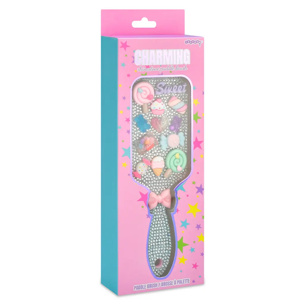 Iscream Iscream Girls Charming Rhinestone Paddle Brush