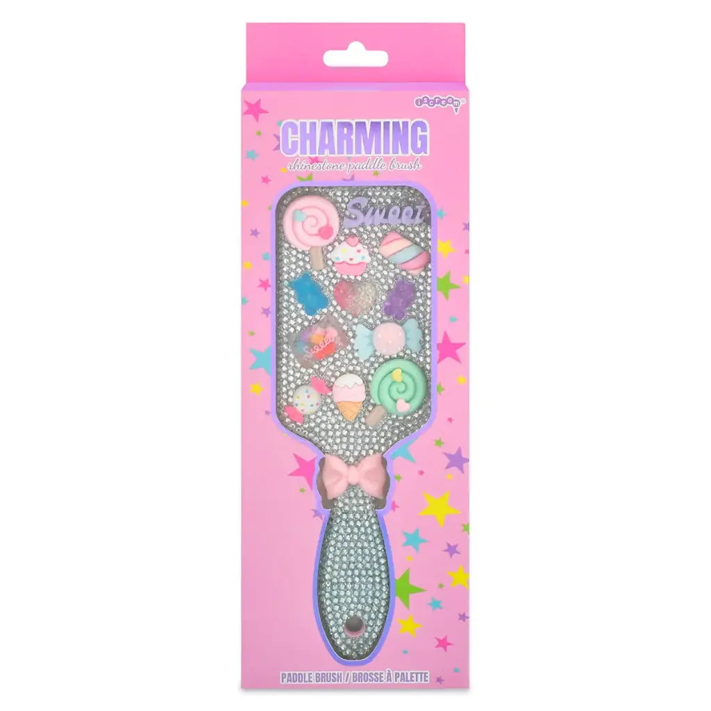 Iscream Iscream Girls Charming Rhinestone Paddle Brush