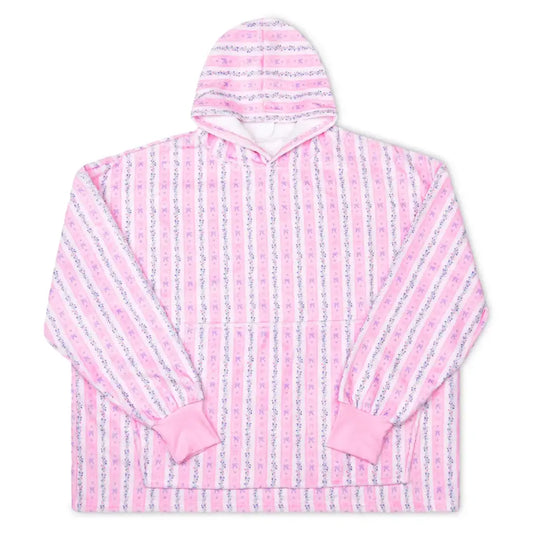 Iscream Loungewear Girls Iscream Girls Floral Stripes Plush Cozy
