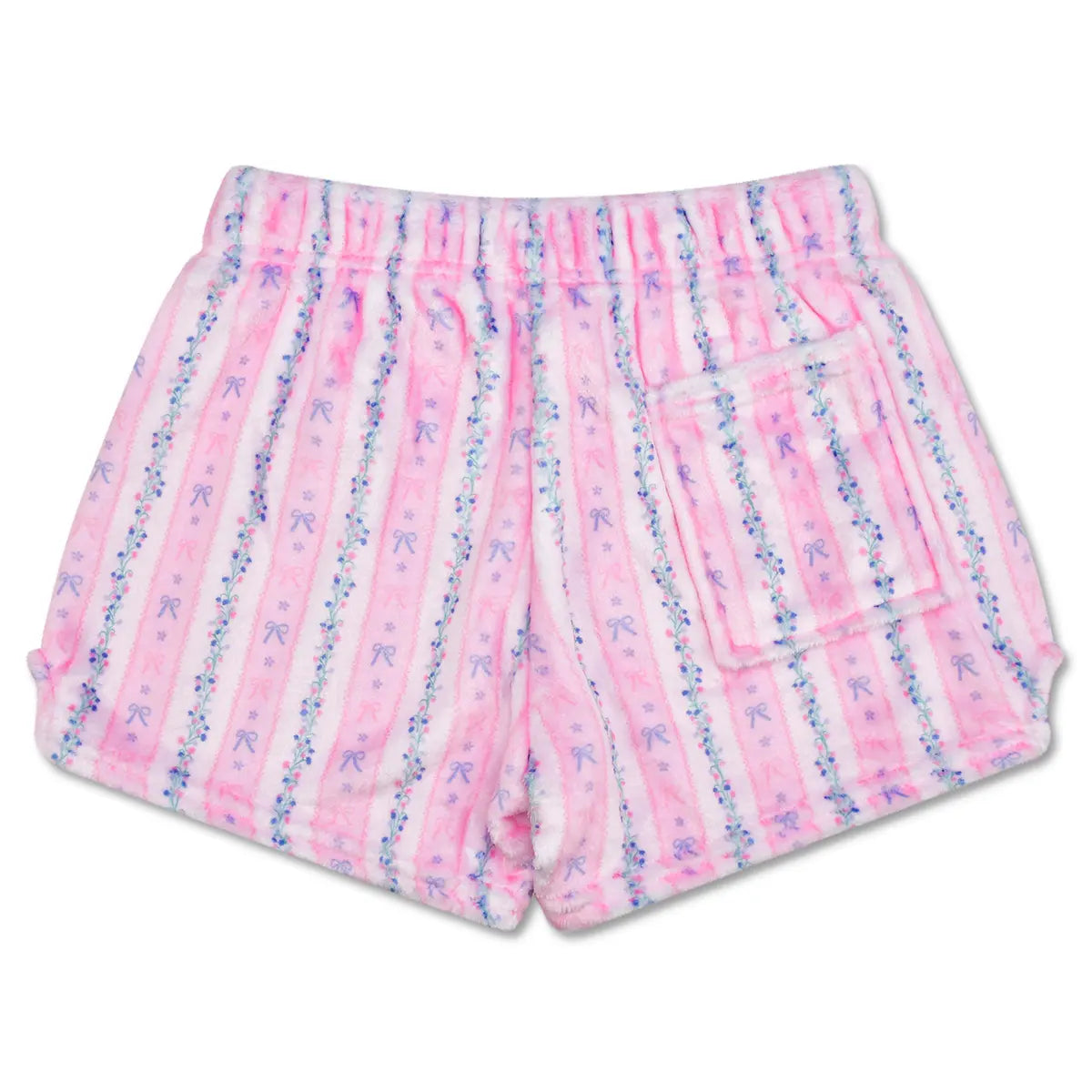 IscreamIscream Girls Floral Stripes Plush ShortBabysupermarket