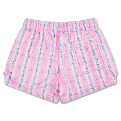 IscreamIscream Girls Floral Stripes Plush ShortBabysupermarket