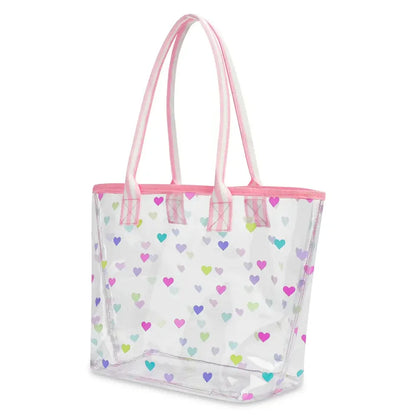 IscreamIscream Girls Heart Confetti Clear Tote BagBabysupermarket