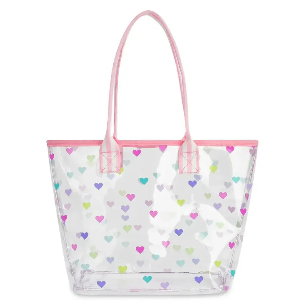 IscreamIscream Girls Heart Confetti Clear Tote BagBabysupermarket