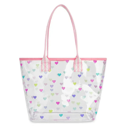 IscreamIscream Girls Heart Confetti Clear Tote BagBabysupermarket