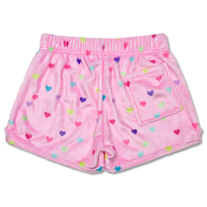 IscreamIscream Girls Heart Confetti Plush ShortsBabysupermarket