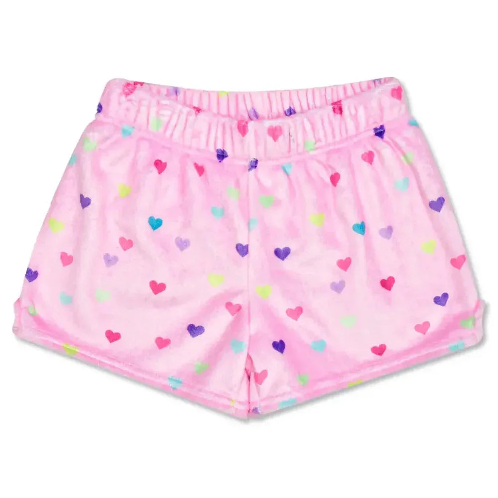 IscreamIscream Girls Heart Confetti Plush ShortsBabysupermarket
